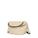 Жіноча сумка Sambag Milano QZS молочний матовий 25 х 20 х 10 см (95103011)