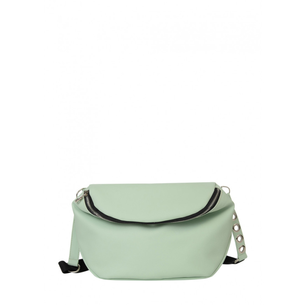 Жіноча сумка Sambag Milano QZS м'ята 25 x 20 x 10 см (95103014)