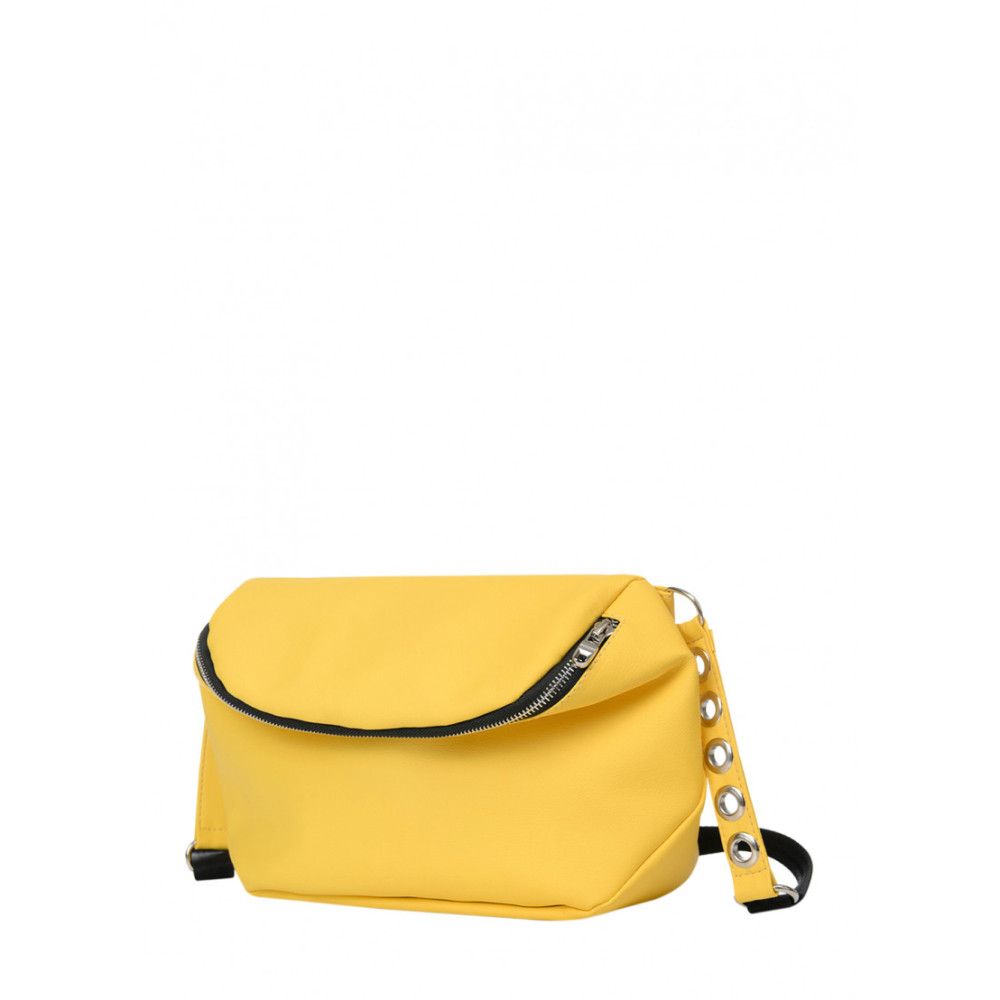 Жіноча сумка Sambag Milano QZS жовтий 25 х 20 х 10 см (95103028)