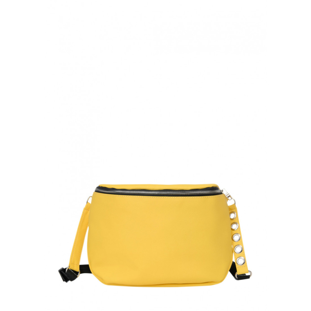 Жіноча сумка Sambag Milano QZS жовтий 25 х 20 х 10 см (95103028)