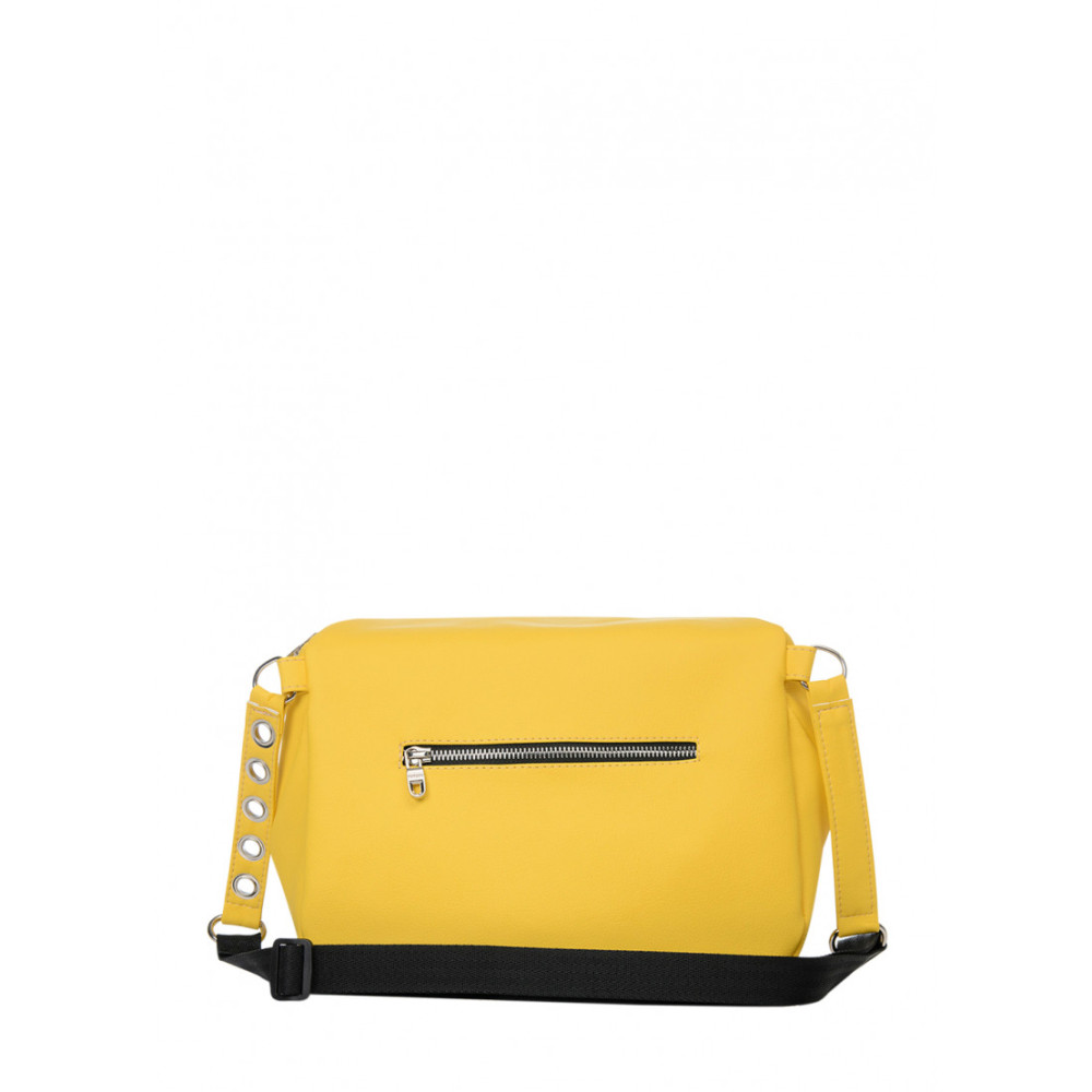 Жіноча сумка Sambag Milano QZS жовтий 25 х 20 х 10 см (95103028)