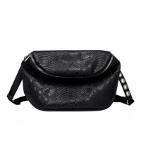 Женская сумка Sambag Milano черная 25 х 20 х 10 см (95103070)