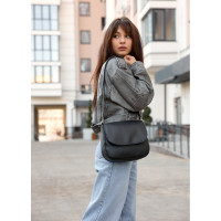 Сумка кросбоді Sambag Rose BZN чорний 20 х 24 х 7 см (94000001)