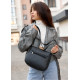Сумка кросбоді Sambag Rose BZN чорний 20 х 24 х 7 см (94000001)