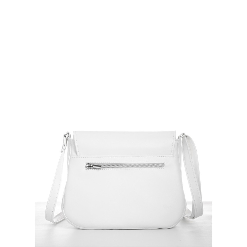 Сумка кросбоді Sambag Rose BZN білий 20 х 24 х 7 см (94000008)