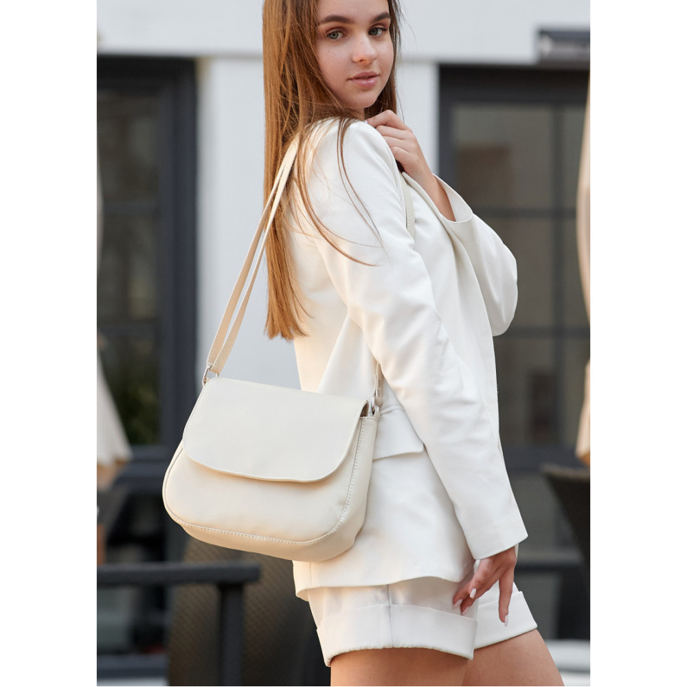 Сумка женская Sambag Rose BZN молочный 20 х 24 х 7 см (94000011)