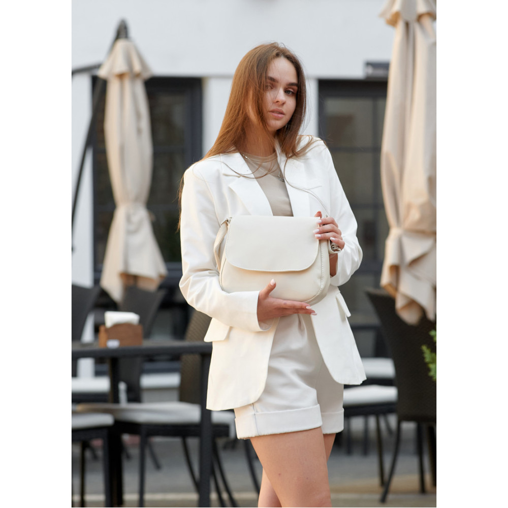 Сумка женская Sambag Rose BZN молочный 20 х 24 х 7 см (94000011)