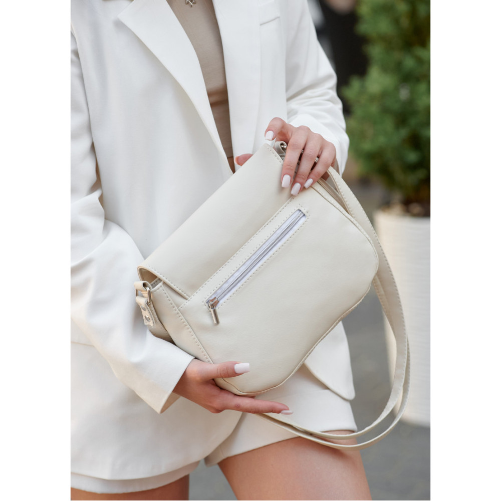 Сумка женская Sambag Rose BZN молочный 20 х 24 х 7 см (94000011)