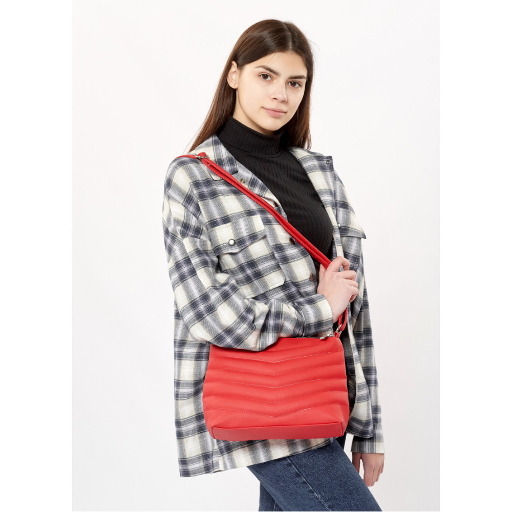 Cумка кросбоді Sambag Rose LRN червоний 25 х 20 см (94180017)