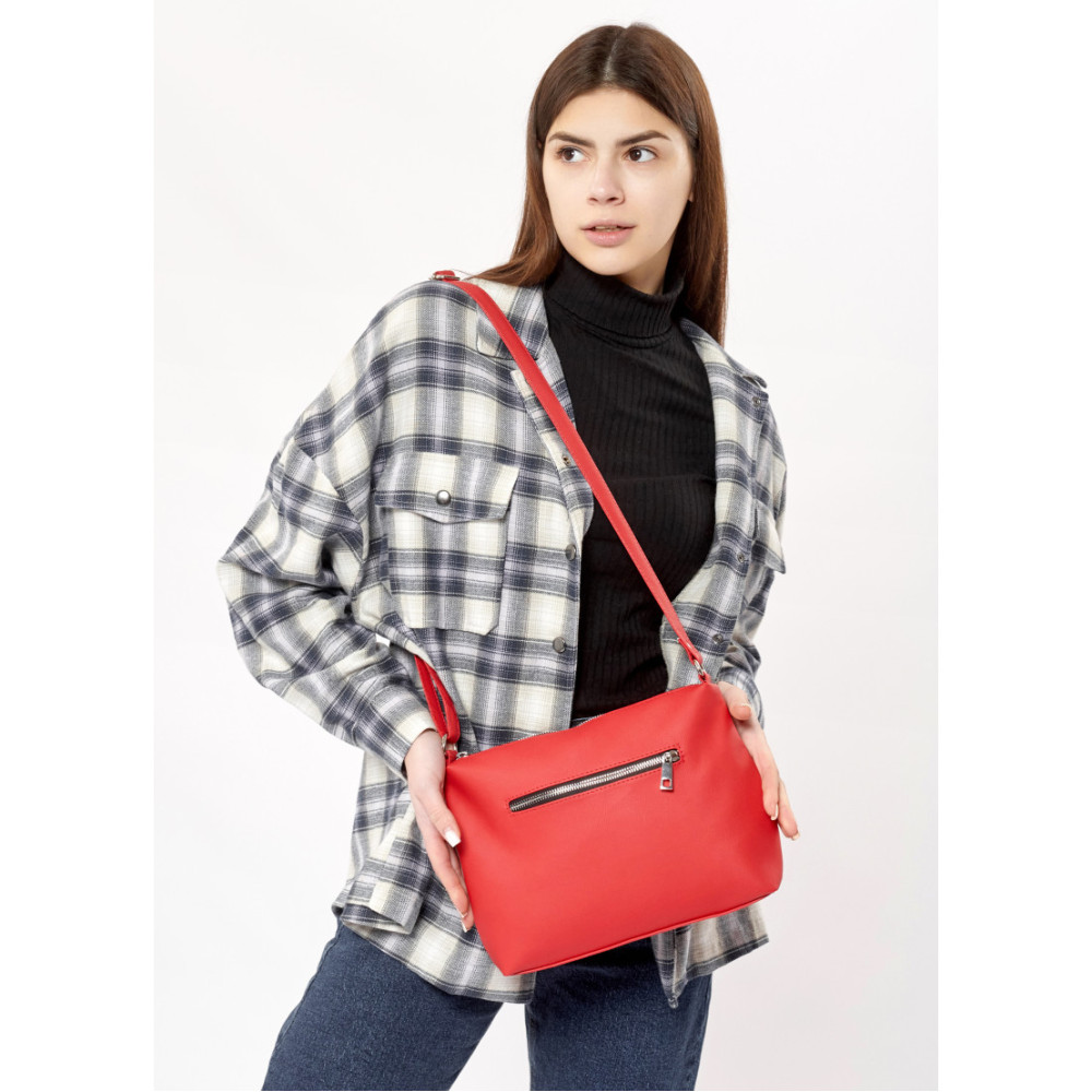Cумка кросбоді Sambag Rose LRN червоний 25 х 20 см (94180017)