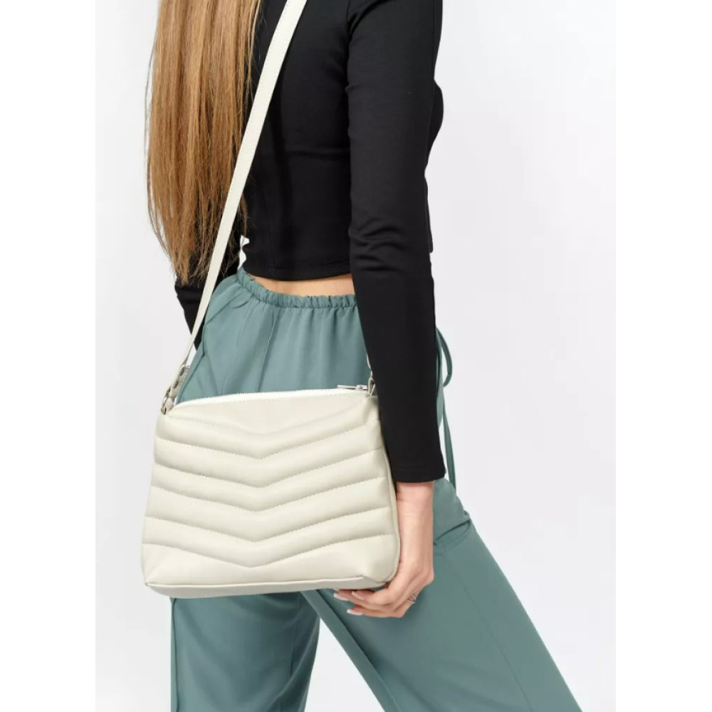 Сумка жіноча Sambag Rose LRN сірий 25 х 20 х 5 см (94180030)