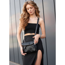Сумка женская Sambag Rose черная 20 х 24 х 7 см (94200001)