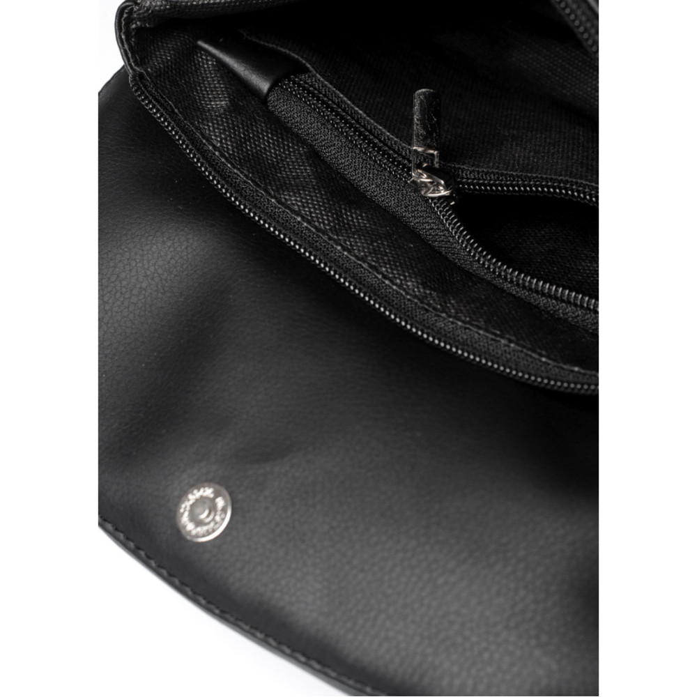 Сумка жіноча Sambag Rose чорна 20 х 24 х 7 см (94200001)