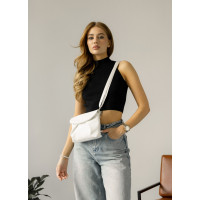 Жіноча сумка через плече Sambag Rose біла 23 х 17 х 4.5 см (94200008)