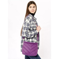Сумка женская Sambag Rose фиолетовая 27 х 25 х 5 см (94380018)