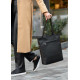 Сумка Sambag Shopper Tote SQN черный 41 х 30 х 10 см (93220001)