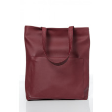 Сумка Sambag Shopper Tote SQN бордо 41 х 30 х 10 см (93220005)