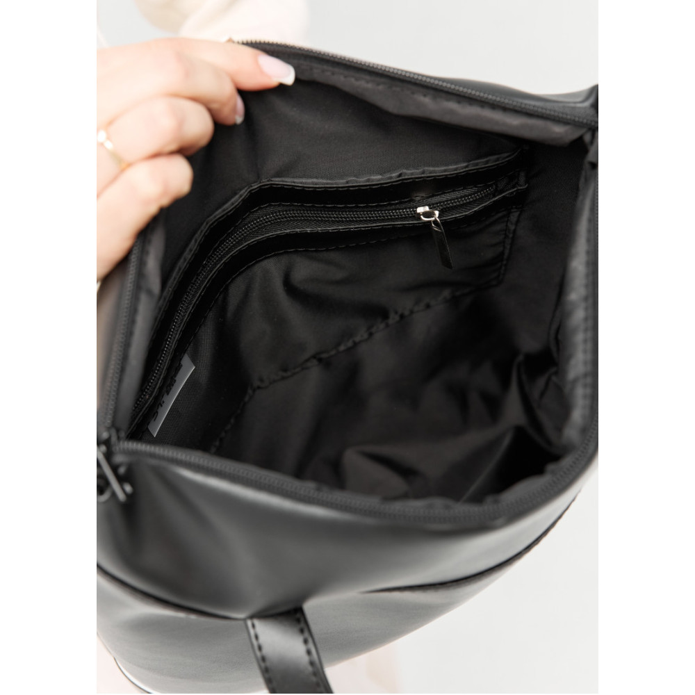 Жіноча сумка Sambag Shoper NOVA чорна 34 х 30 х 7 см (93140101)
