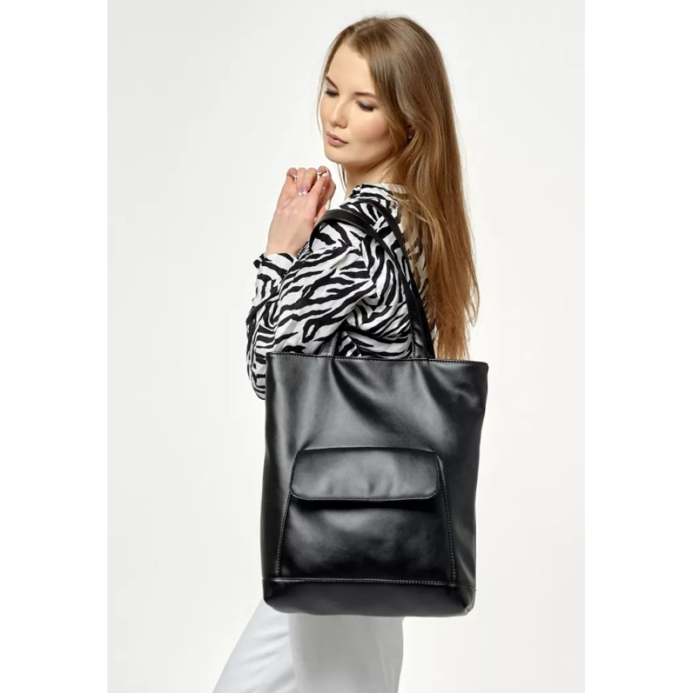 Шоппер женский Sambag Shopper черный 41 х 30 х 10 см (93251002)