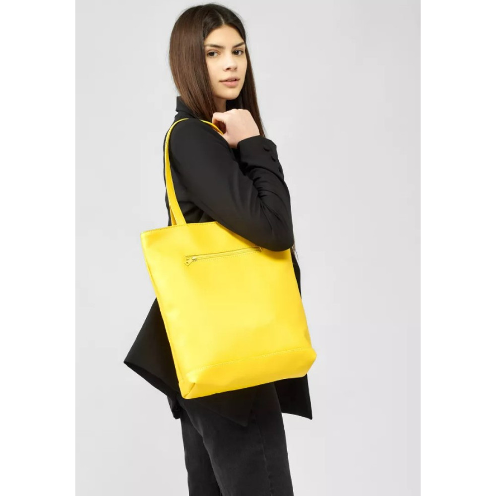 Шопер жіночий Sambag Shopper жовтий 41 х 30 х 10 см (93251028)
