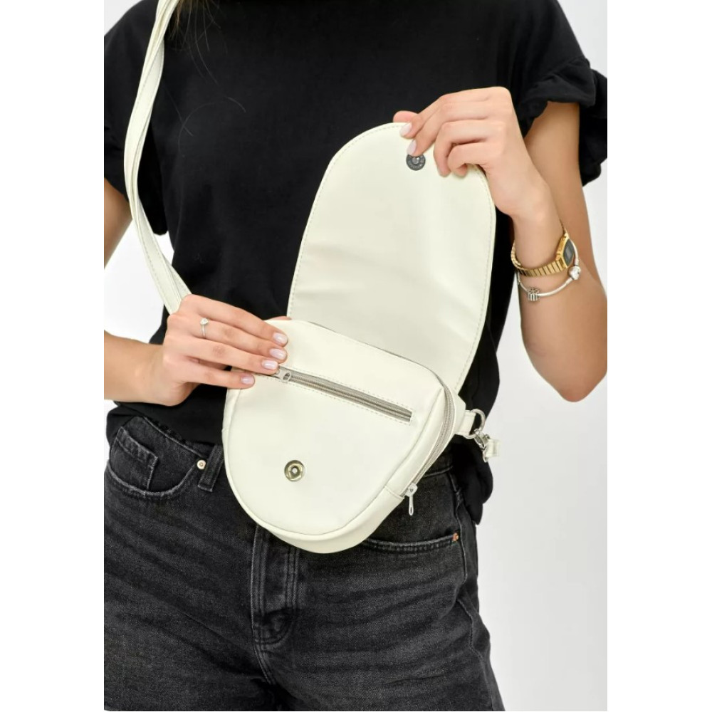 Жіноча сумка Sambag Sofi молочна 88151011