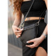 Сумка жіноча Sambag Sofi N чорна 20 х 18 х 5 см (88193001n)