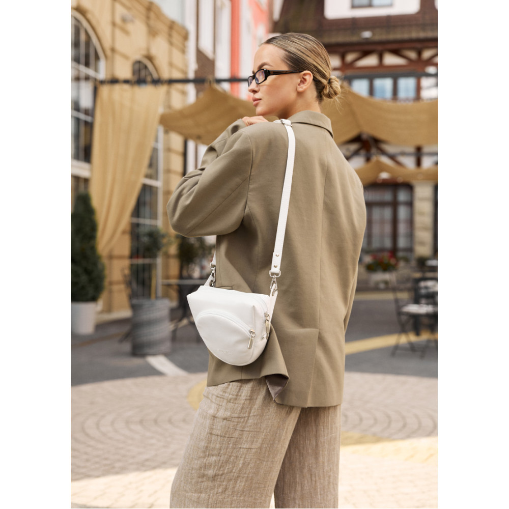 Сумка жіноча Sambag Sofi біла 20 х 18 х 5 см (88193008)