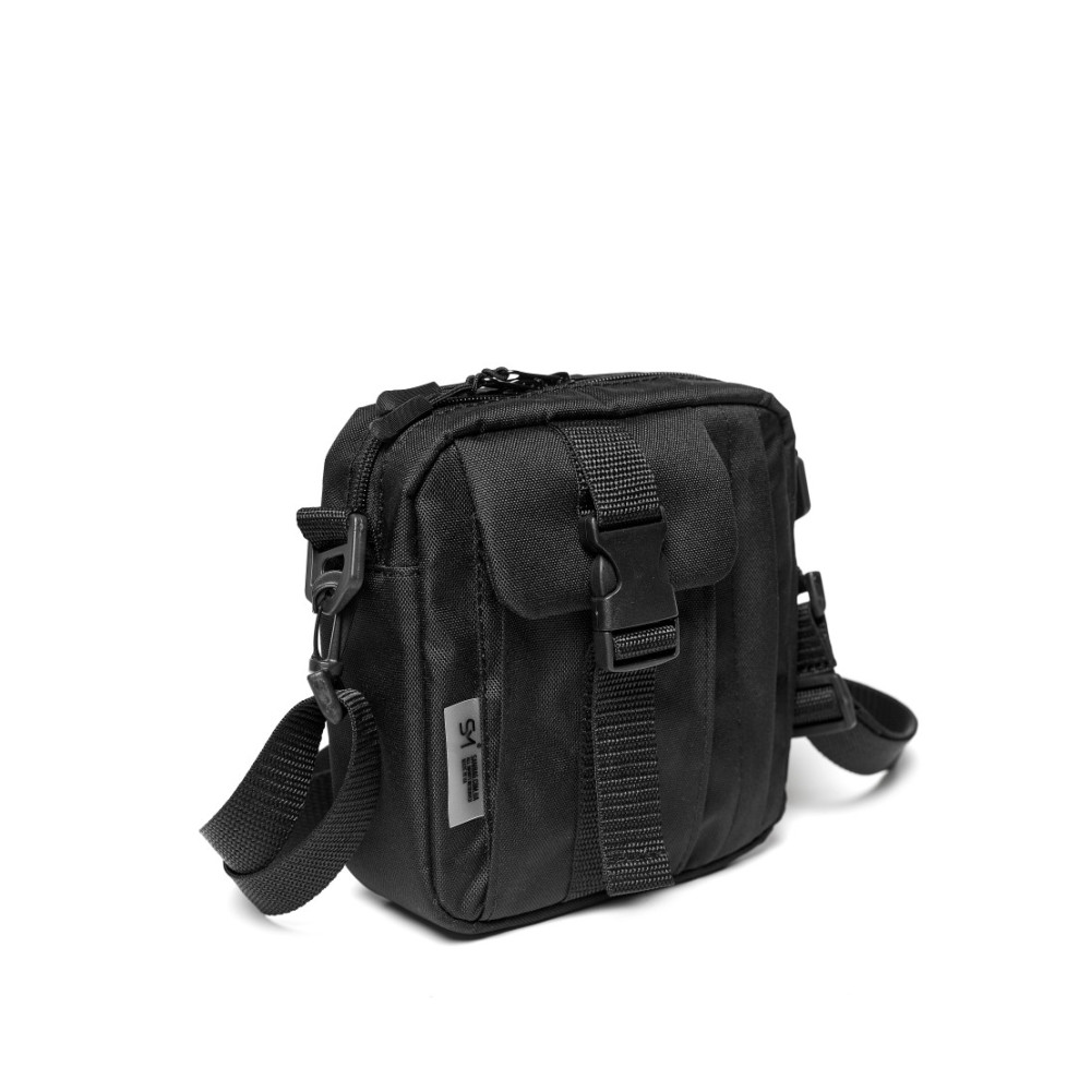 Чоловіча сумка Sambag TEL Чорна 17 х 17 х 6 см (70151065)