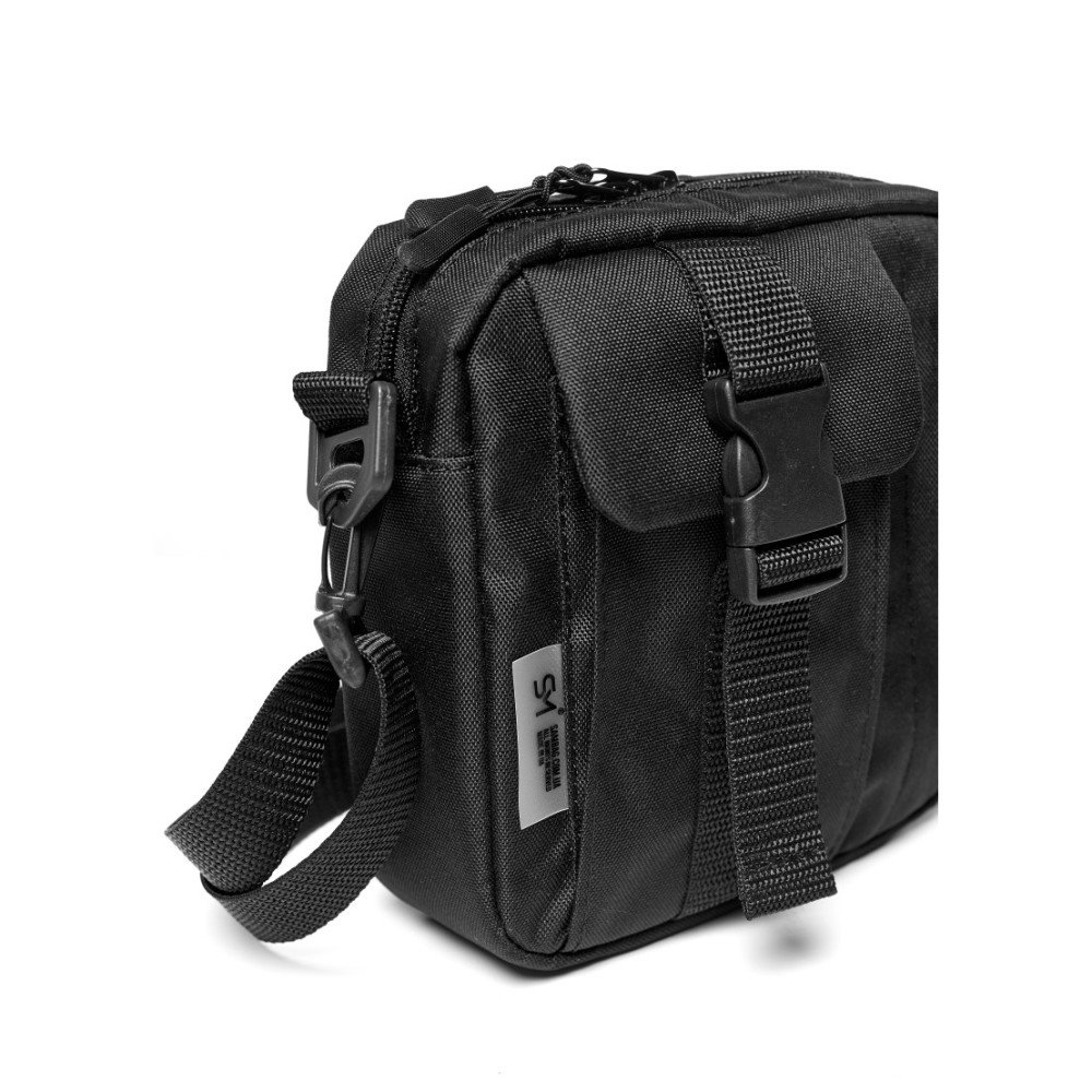 Чоловіча сумка Sambag TEL Чорна 17 х 17 х 6 см (70151065m)