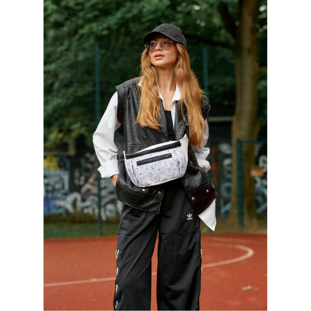 Сумка жіноча Sambag TIRSO MAX Біла 38 х 17 х 6 см (80348706)