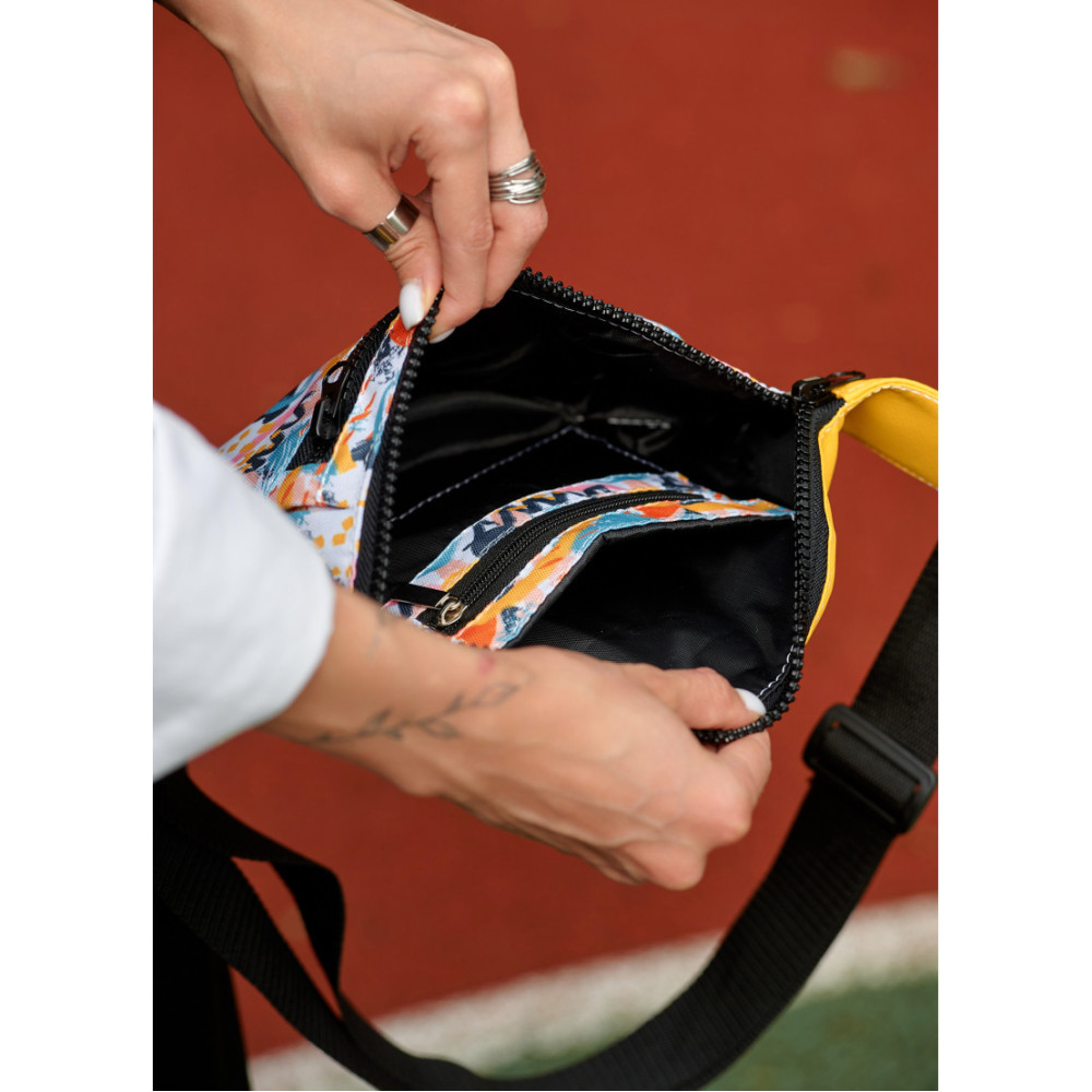 Сумка жіноча Sambag TIRSO MAX Жовта 38 х 17 х 6 см (80348710)