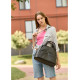 Женская спортивная cумка Sambag Vogue BQS черный 37 х 25 х 16 см (90123001)