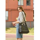 Женская спортивная cумка Sambag Vogue BQS черный 37 х 25 х 16 см (90123001)