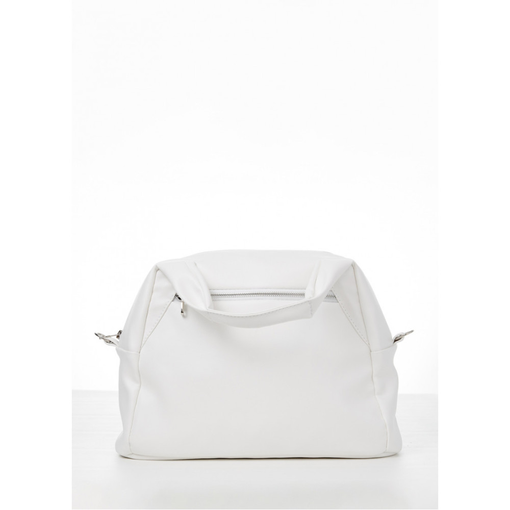 Жіноча спортивна cумка Sambag Vogue BQS білий 37 х 25 х 16 см (90123008)