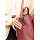Женская спортивная сумка Sambag Vogue BKS бордо 37 х 25 х 16 см (90153005)