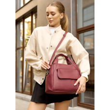 Женская спортивная сумка Sambag Vogue BKS бордо 37 х 25 х 16 см (90153005)