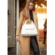 Женская спортивная сумка Sambag Vogue BKS белая 37 х 25 х 16 см (90153008)