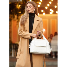 Женская спортивная сумка Sambag Vogue BKS белая 37 х 25 х 16 см (90153008)