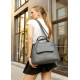 Женская спортивная сумка Sambag Vogue BKS графитовая 37 х 25 х 16 см (90153009)