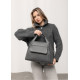 Женская спортивная сумка Sambag Vogue BKS графитовая 37 х 25 х 16 см (90153009)