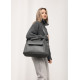 Женская спортивная сумка Sambag Vogue BKS графитовая 37 х 25 х 16 см (90153009)