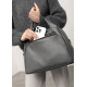 Женская спортивная сумка Sambag Vogue BKS графитовая 37 х 25 х 16 см (90153009)