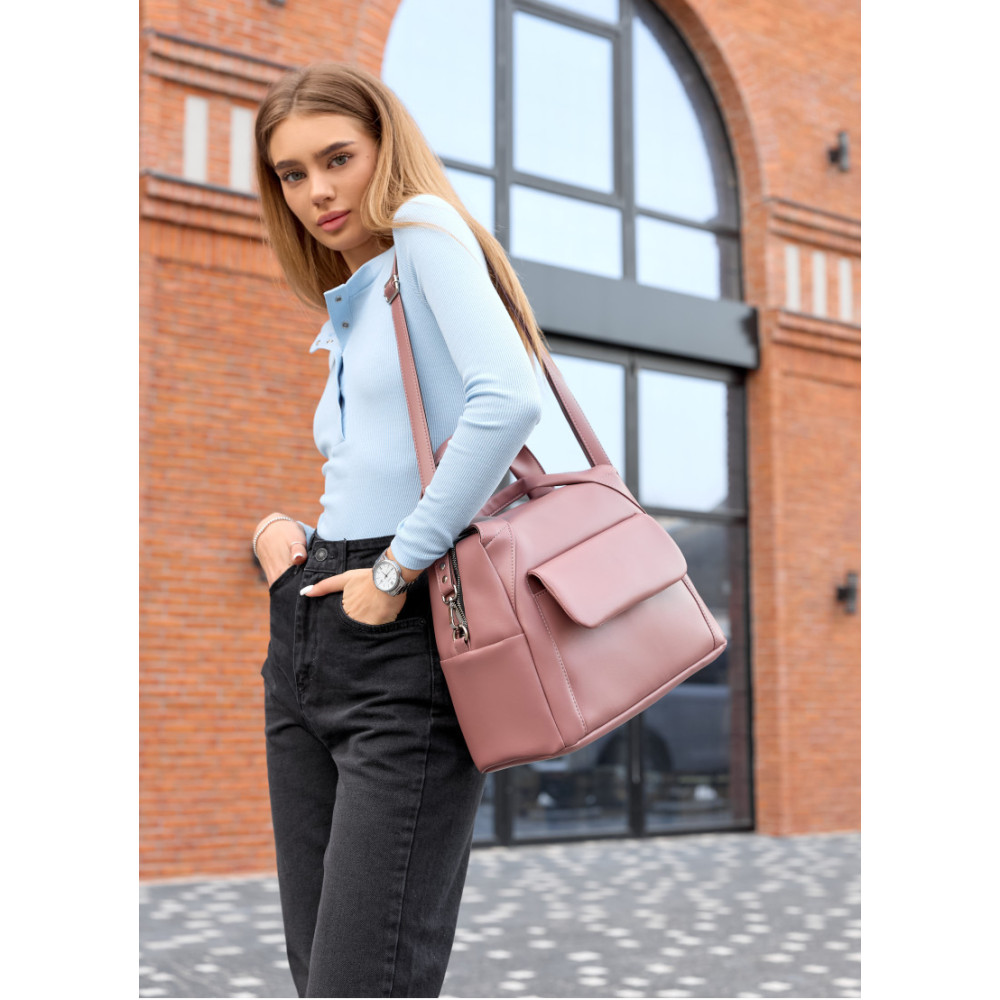 Женская спортивная сумка Sambag PRM розовый 37 х 25 х 16 см (90153106)