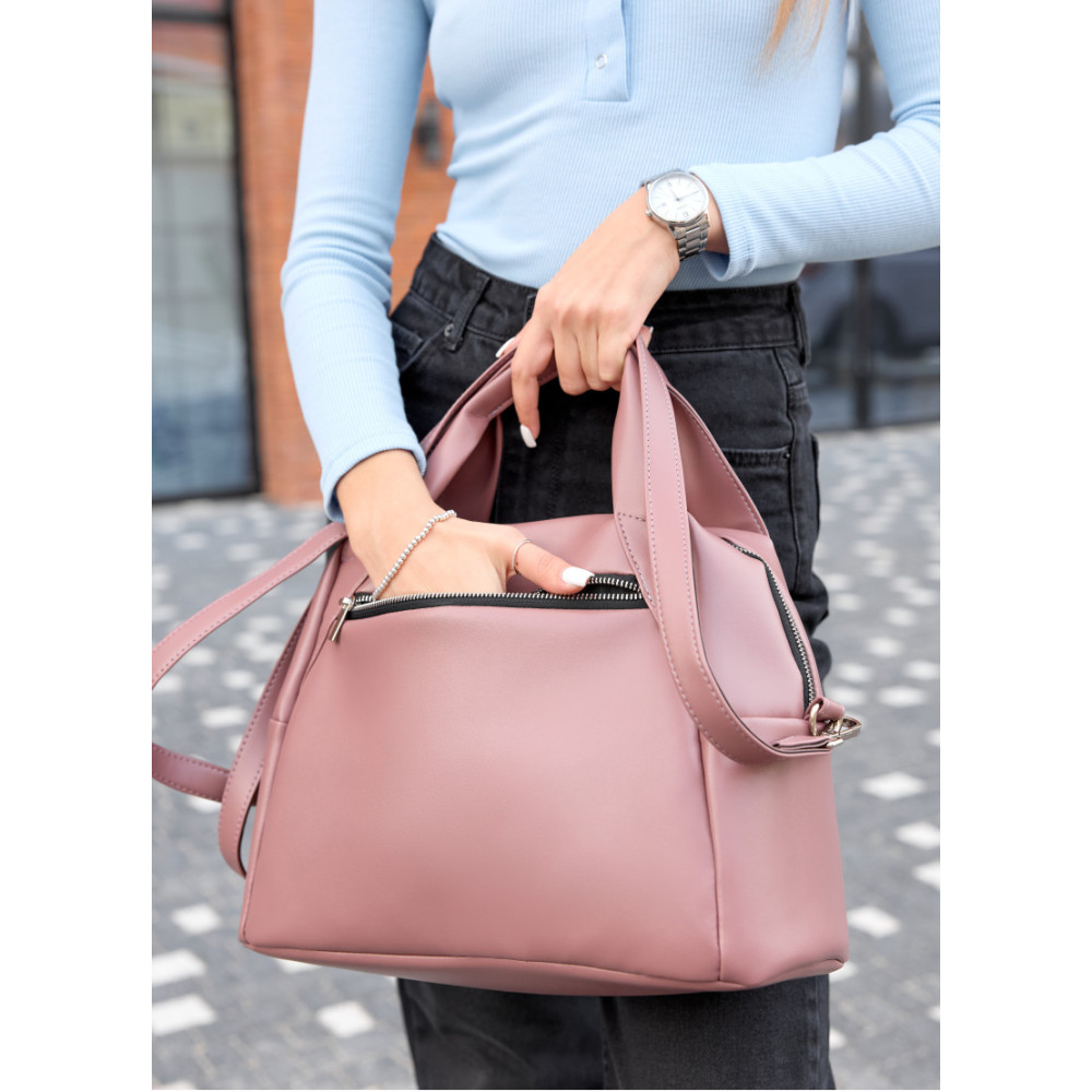 Женская спортивная сумка Sambag PRM розовый 37 х 25 х 16 см (90153106)