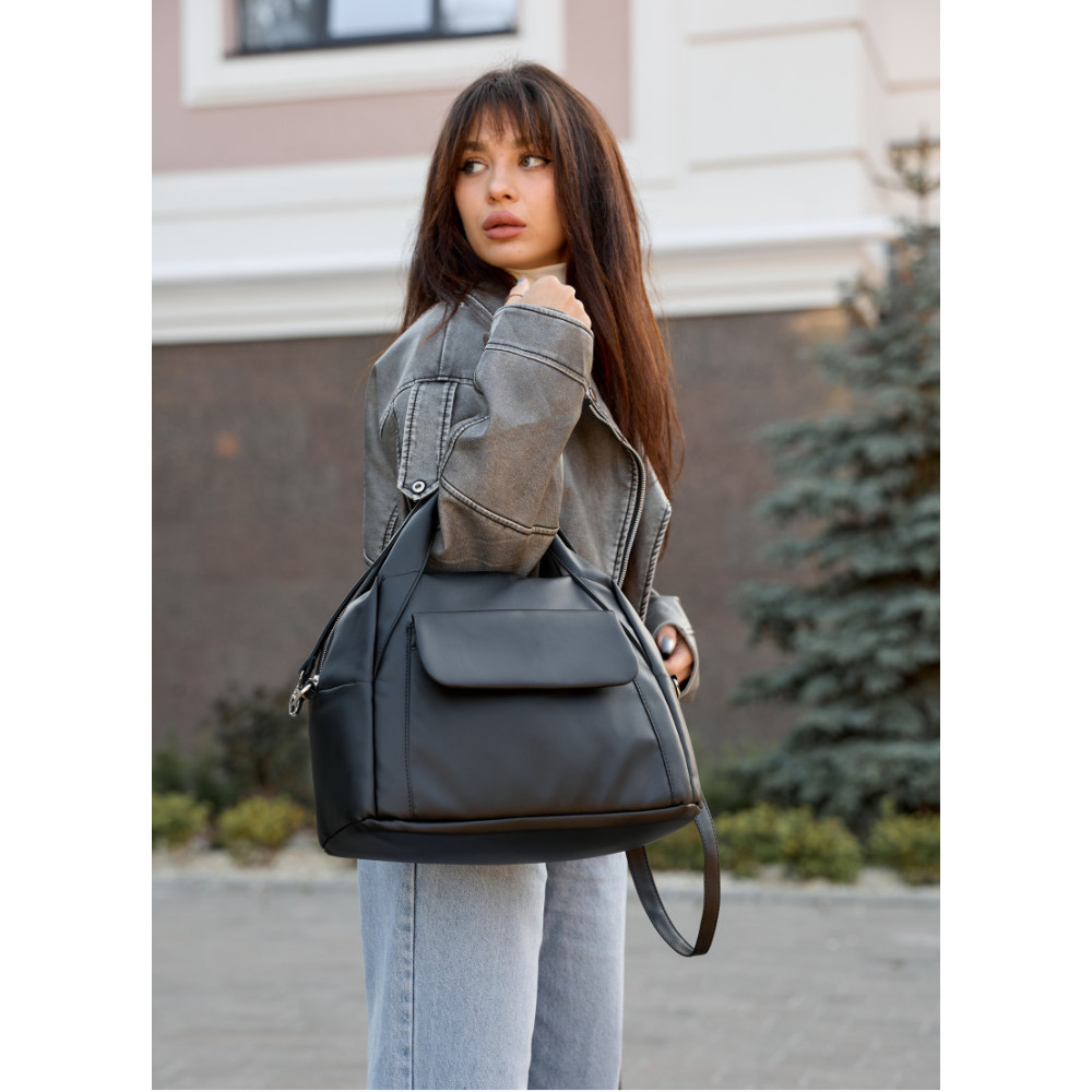 Женская спортивная cумка Sambag Vogue BKT черный 37 х 25 х 16 см (90158001)
