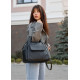 Женская спортивная cумка Sambag Vogue BKT черный 37 х 25 х 16 см (90158001)
