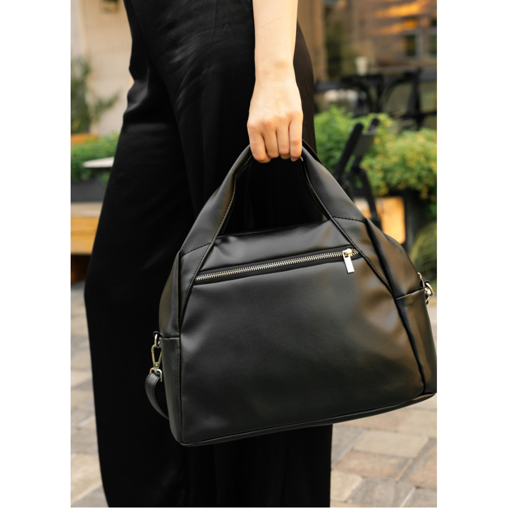 Женская спортивная cумка Sambag Vogue BKT черный 37 х 25 х 16 см (90158001)