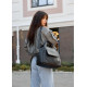 Женская спортивная cумка Sambag Vogue BKT черный 37 х 25 х 16 см (90158001)