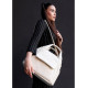 Жіноча спортивна cумка Sambag Vogue BKS молочна 37 х 25 х 16 см (90159011)
