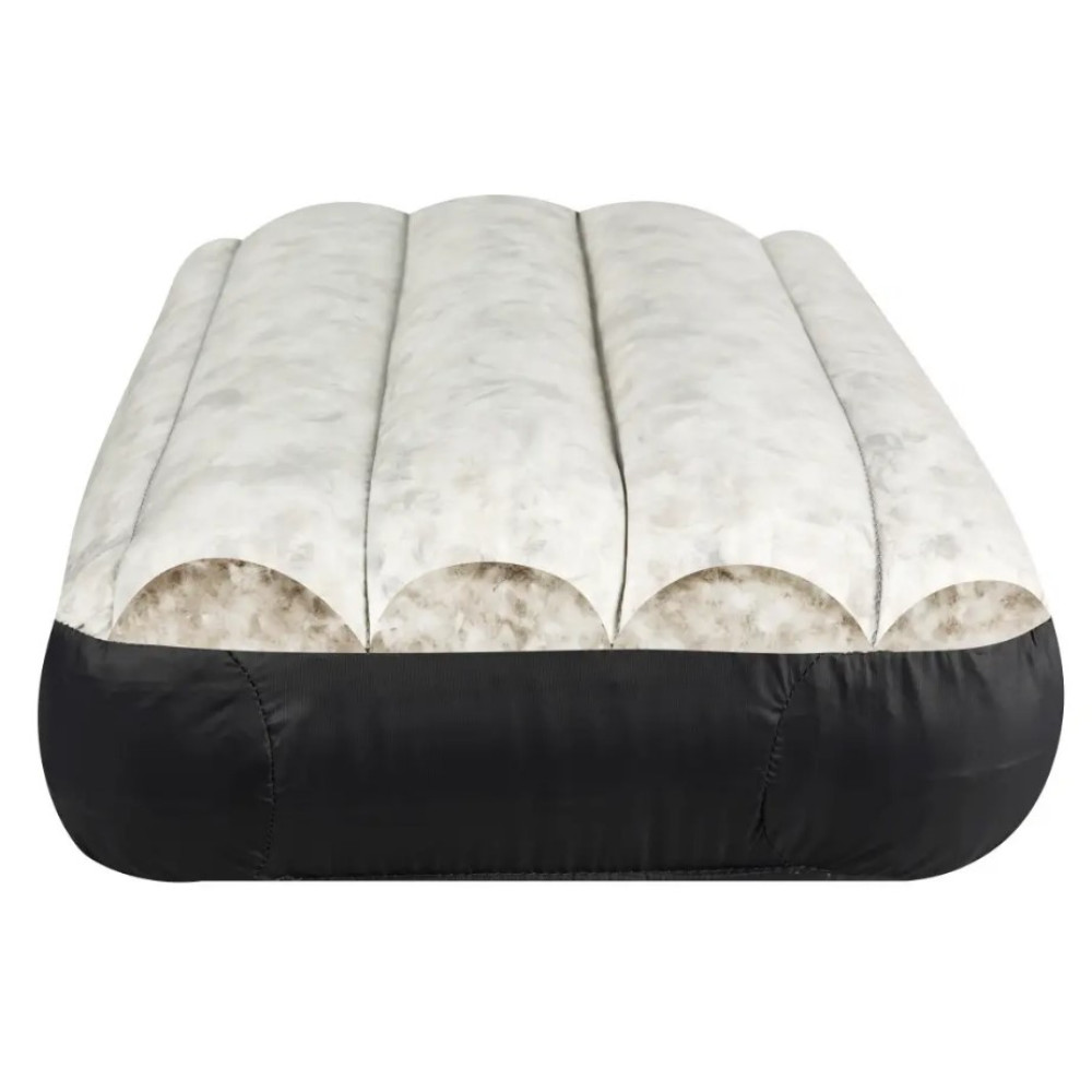 Надувна подушка Sea to Summit із пухом Aeros Down Pillow Deluxe, 12х59х38см, Grey (STS APILDOWNDLXGY)